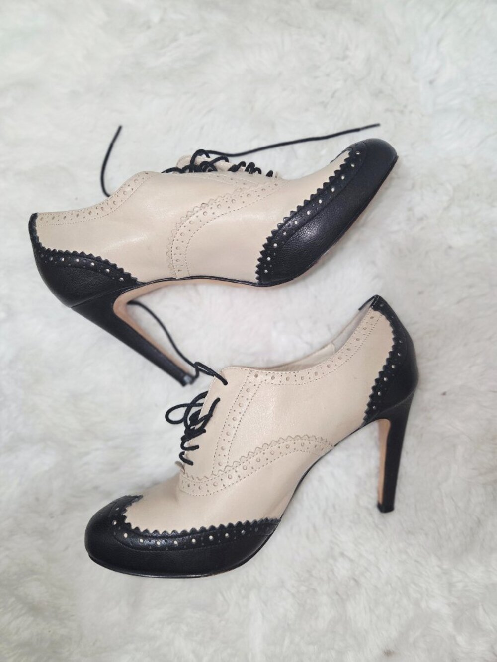 Cole Haan Nike Air Leather Oxfords | Women's 7.5B | Rare Vintage Find
